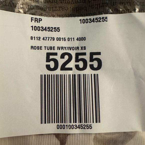 FREE PEOPLE Sunday Market Rose Graphic Ribbed Tube Top - Picture 11 of 11